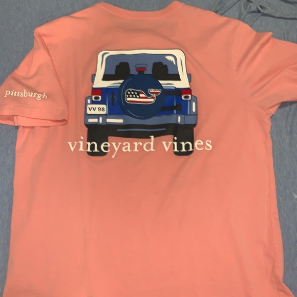 T-shirt Vineyard Vines Garçon - Taille L, Couleur Sarcelle (bleu-vert) - Occasion Très Bon état